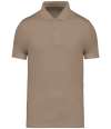 NS200 Native Spirit Jersey Polo Shirt Wet Sand colour image